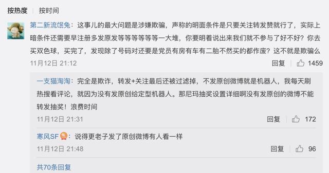 王思聰抽獎引發微博危機公關,你可能已經被判定成機器人
