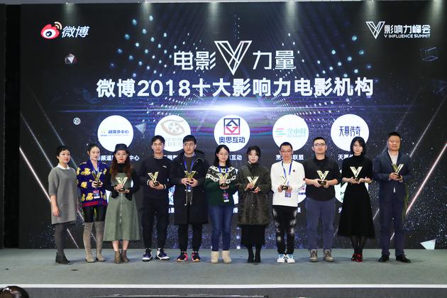 十大影響力電影機構頒獎