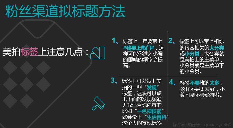 美拍標簽