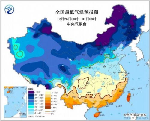 中央氣象臺發布寒潮藍色預警 注意添衣保暖－國內新聞－齊魯晚報網