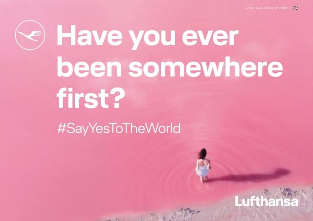 圖片 漢莎航空Say Yes To The World品牌營銷創意視頻+海報