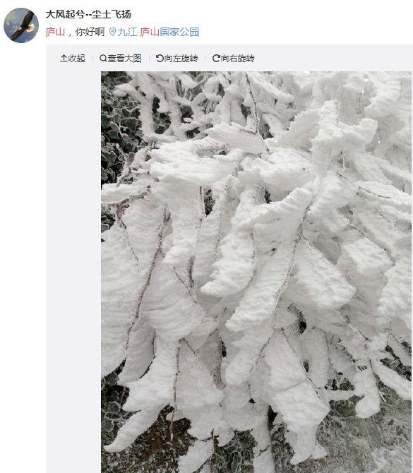 剛剛！南昌下雪啦！明后天還有更大的！江西元旦天氣出爐！