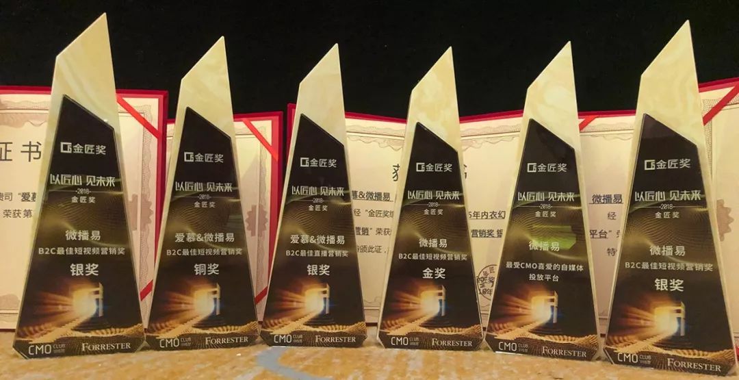 21個權威行業大獎，54座獎杯背后：微播易總結了這四條短視頻營銷規律