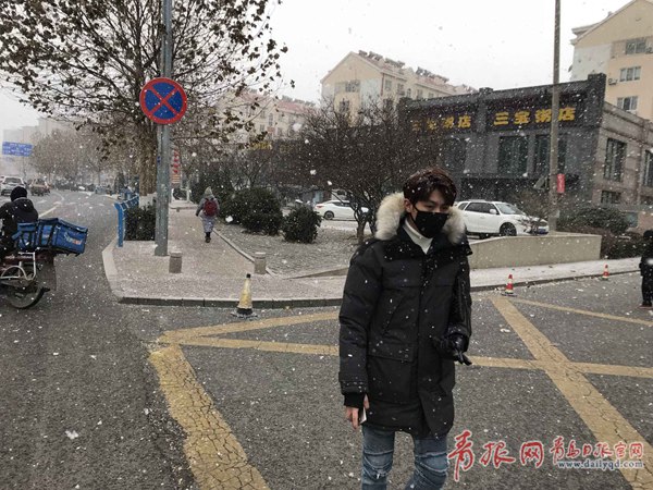青島今天又下雪啦！最新一波雪景出爐