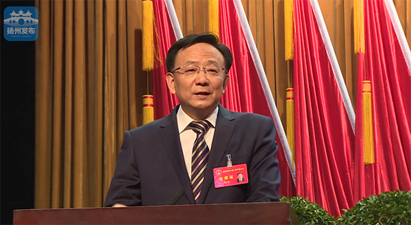 夏心旻當(dāng)選揚(yáng)州市長，借歐陽修詩句自勉：早起趕路只爭朝夕