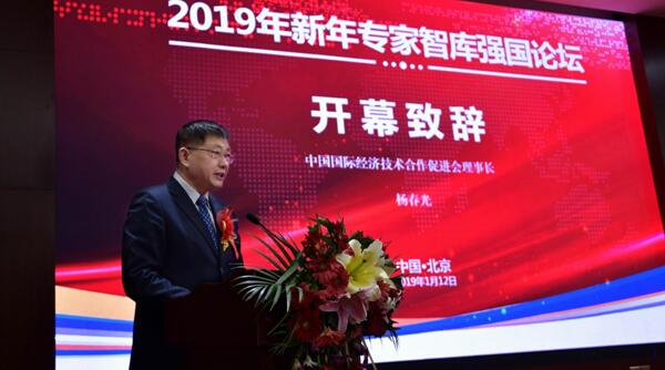 “2019新年專家智庫強國論壇”在京召開