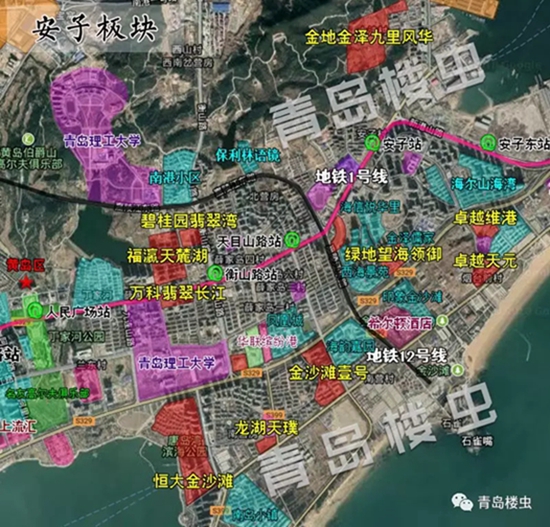 業內總結盤點：2019年青島西海岸87個在售樓盤大匯總!