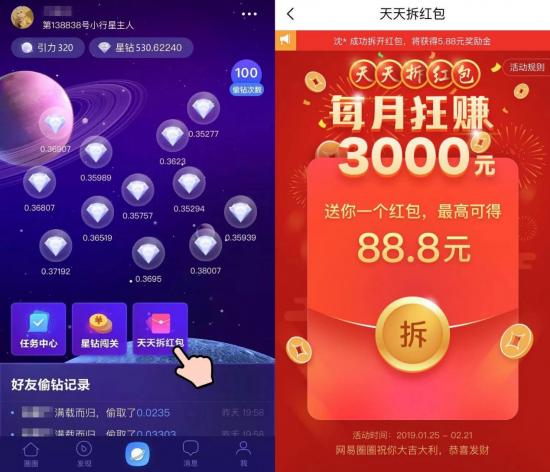 引爆新一年全民狂歡 支付寶、抖音、網易圈圈躋身春節紅包戰場