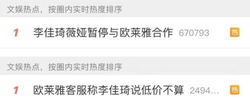 凌晨回應！遭李佳琦、薇婭暫停合作，消費者投訴，歐萊雅聲明來了